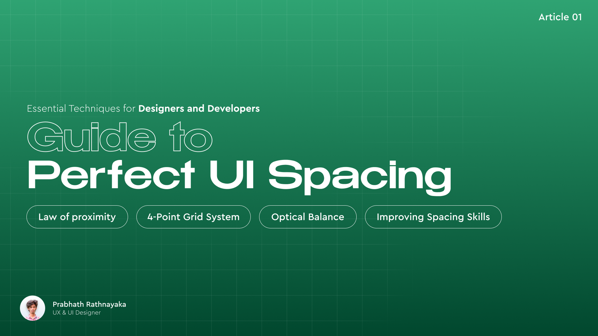 How to Master the Perfect UI Spacing